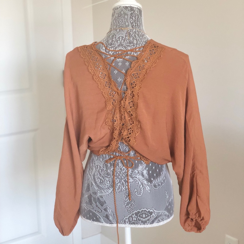 Embroidery blouse shirt Cognic color - Picture 6 of 6
